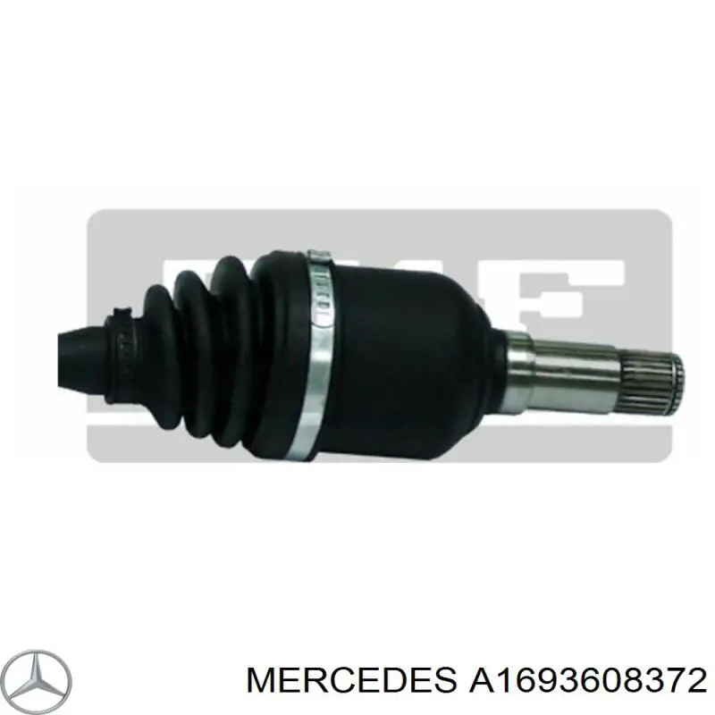 Купити A1693608372 Mercedes Ліва піввісь