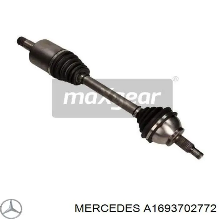 Привід передній лівий Mercedes A1693702772 ціна, від 113.49 USD
