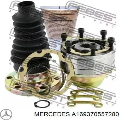Купити A169370557280 Mercedes Ліва піввісь