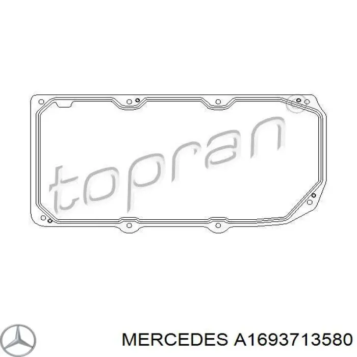 Прокладка піддону АКПП Hans Pries (Topran) 407904