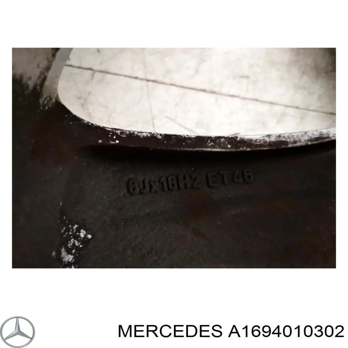 Купити A1694010302 Mercedes Диски колісні литі (легкосплавні, титанові)