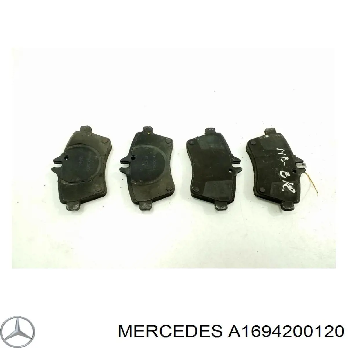 A1694200120 Mercedes Передні гальмівні колодки