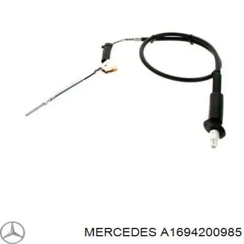 Трос стоянкового гальма передній Mercedes A1694200985 ціна, від 22.29 USD