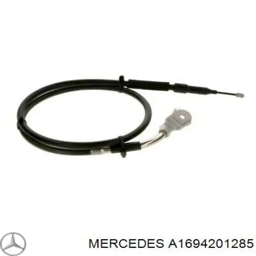 Купити A1694201285 Mercedes Трос ручного гальма задній, правий
