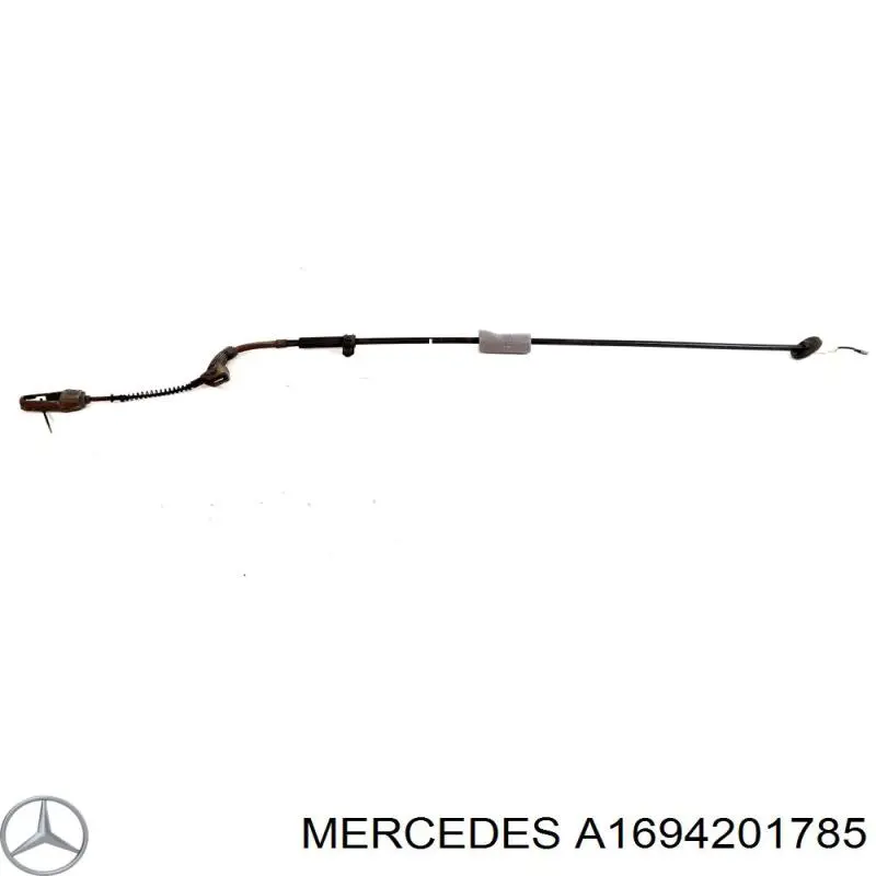 A1694201785 Mercedes трос ручного гальма передній