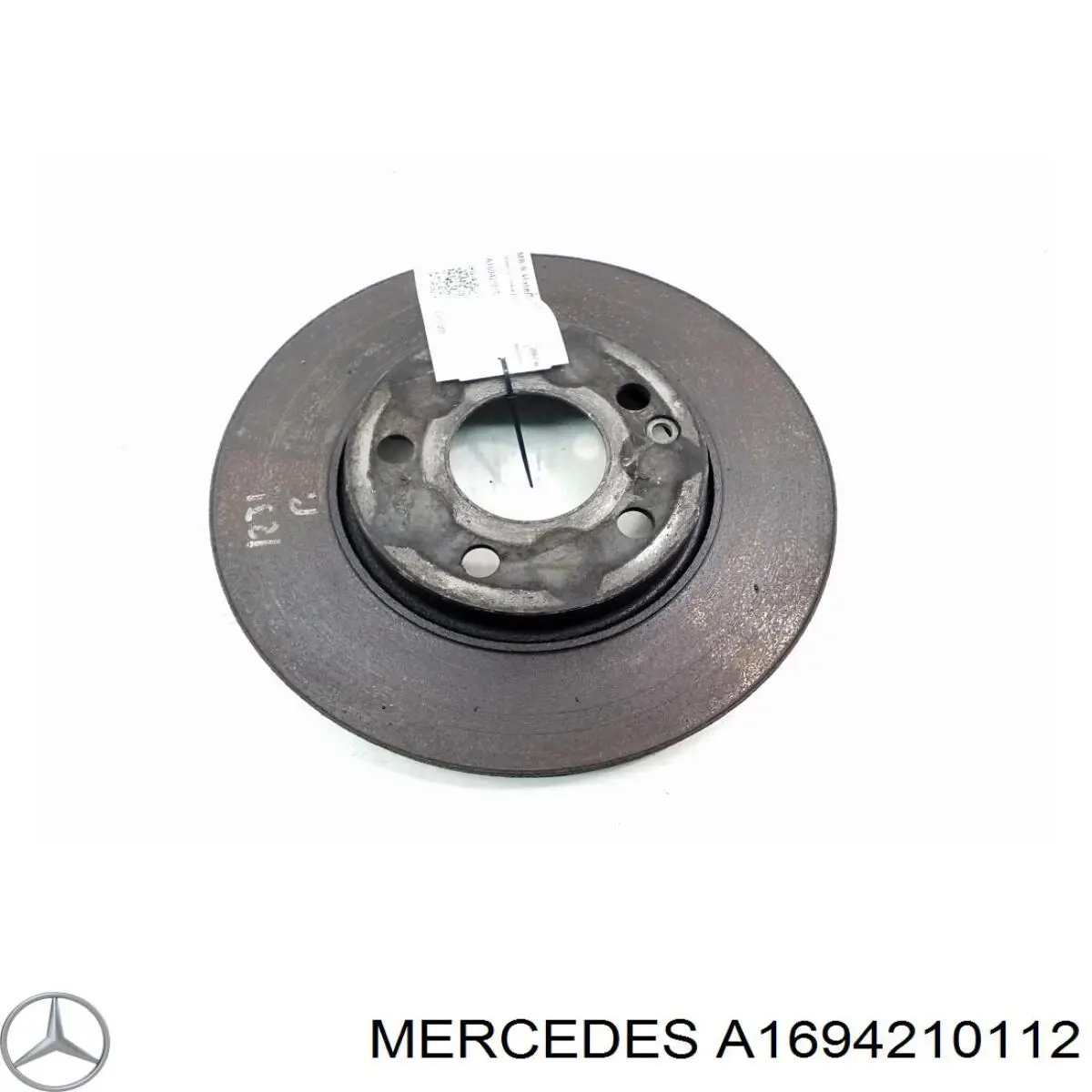 A1694210112 Mercedes диск гальмівний передній