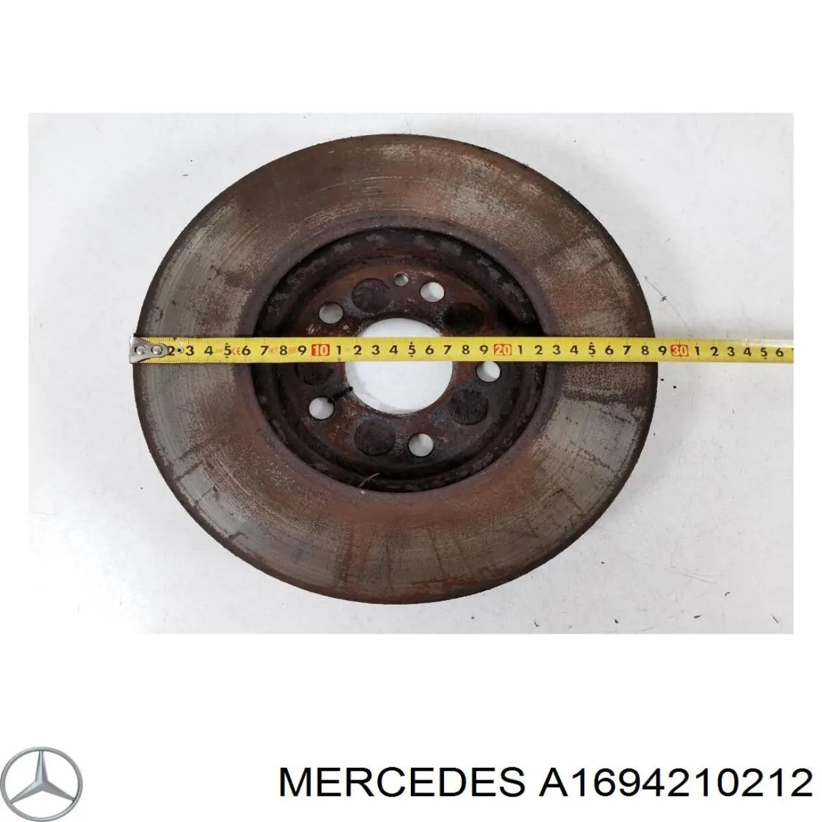 A1694210212 Mercedes Гальмо дискове переднє