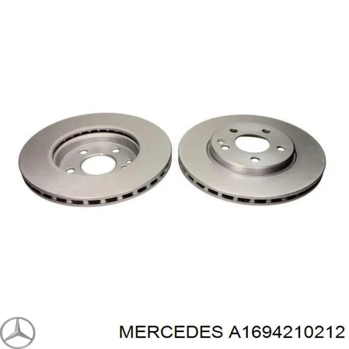 Купити A1694210212 Mercedes Ротор гальмівний