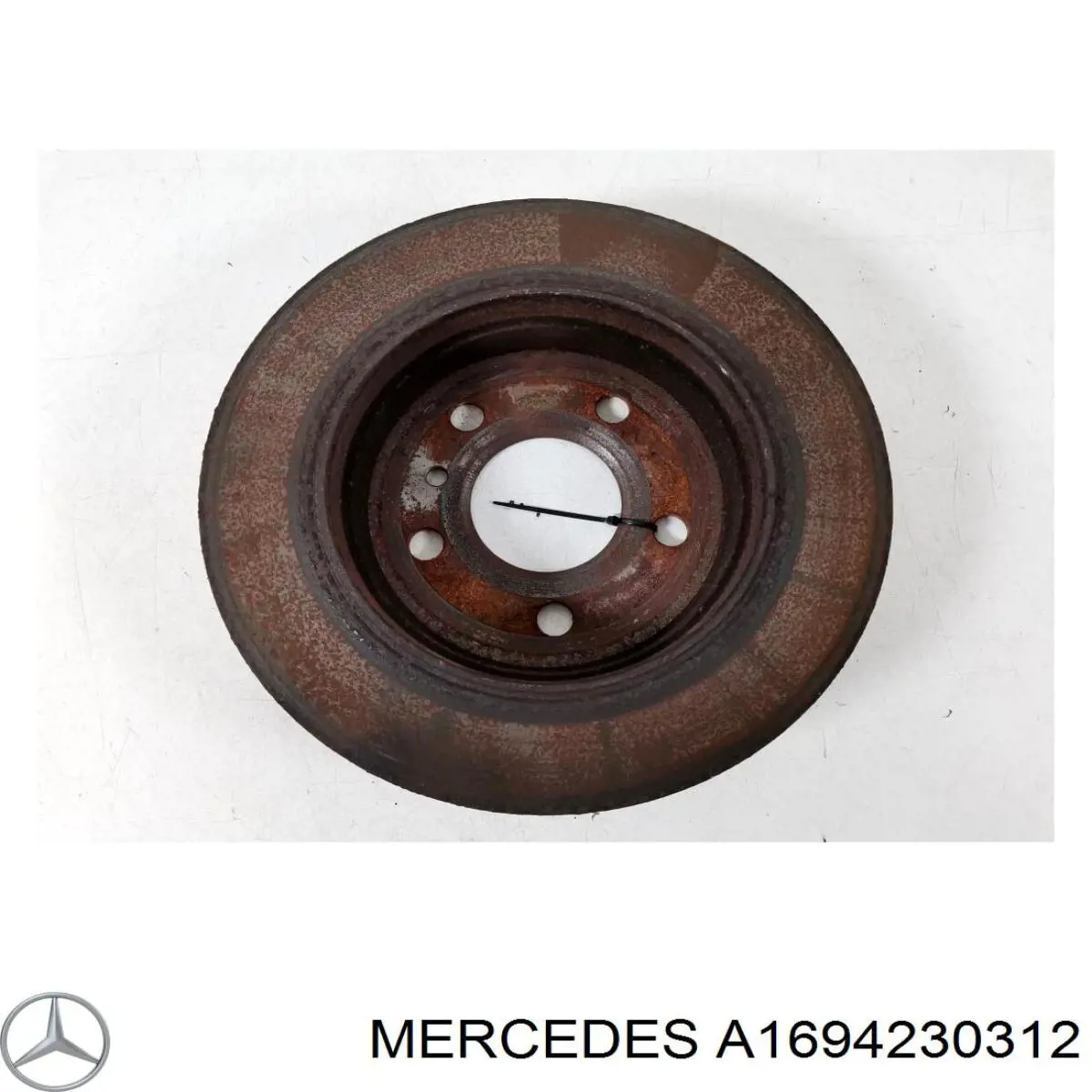 Задні дискові гальма Mercedes A1694230312 ціна, від 1460.89 UAH