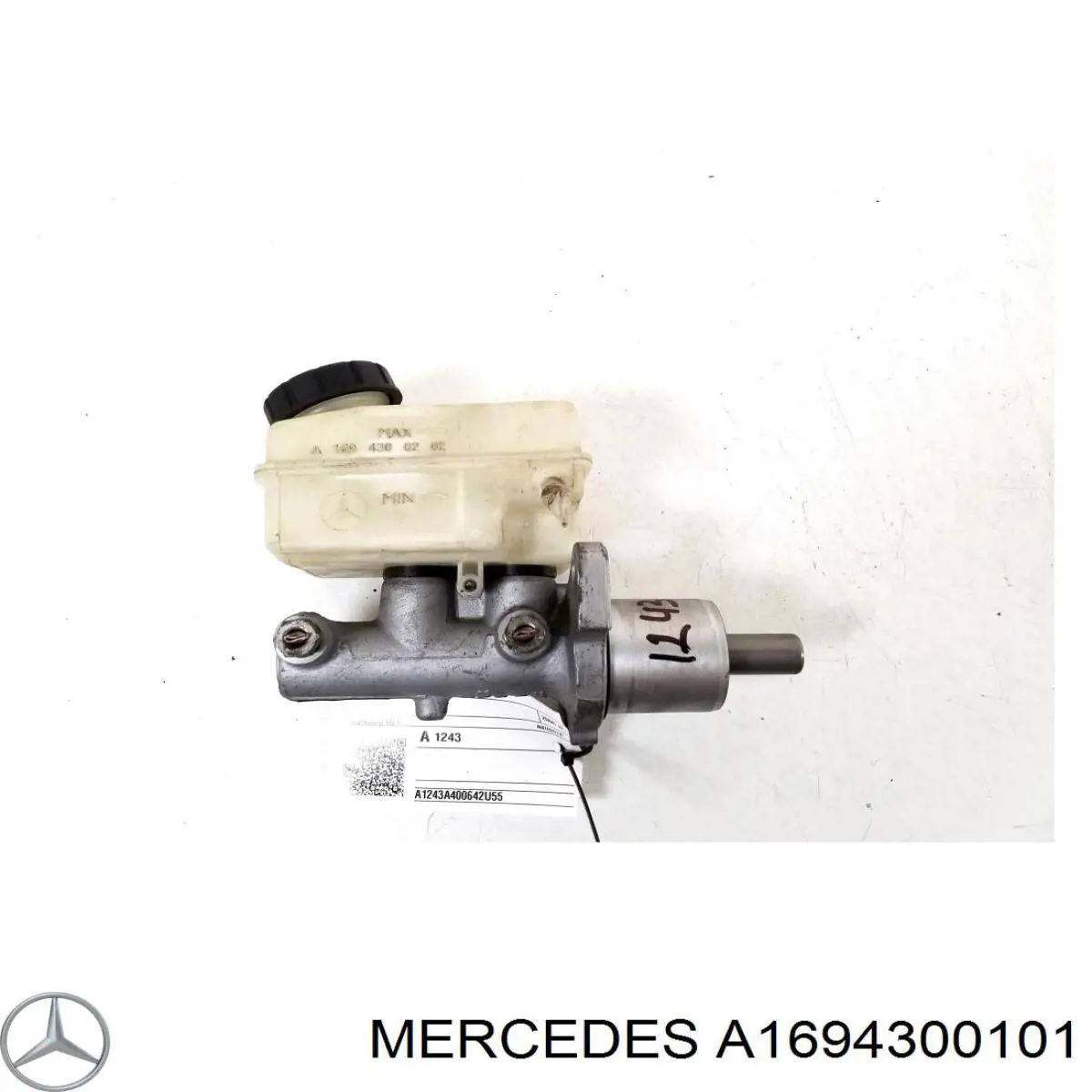 Циліндр головний гальма (Гідротормоз) Mercedes A1694300101 ціна, від 48.91 USD