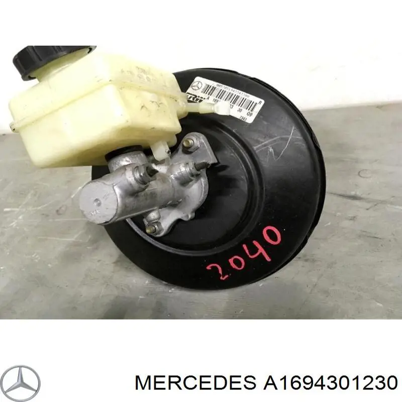 A1694301230 Mercedes підсилювач гальм вакуумний