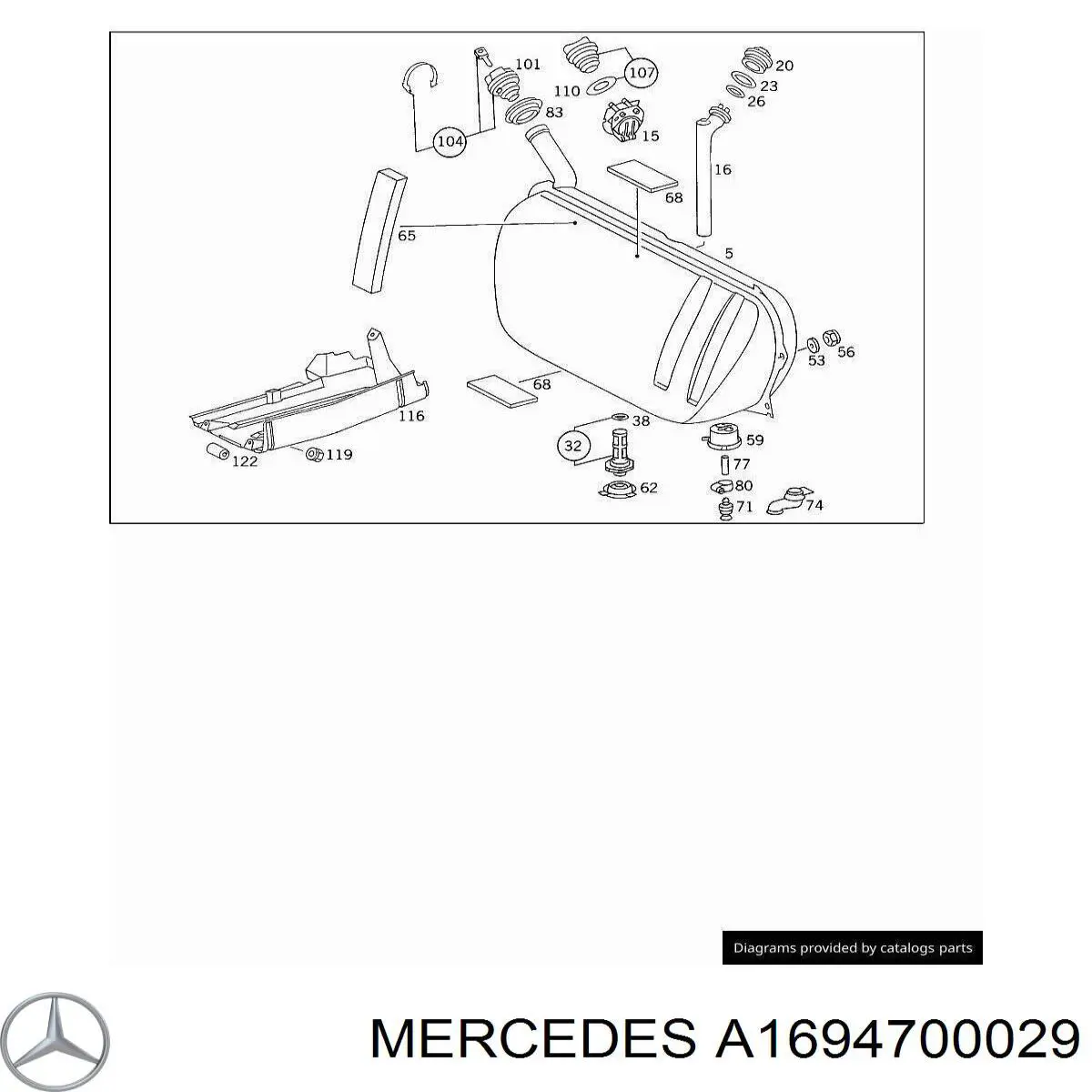  A1694700029 Mercedes