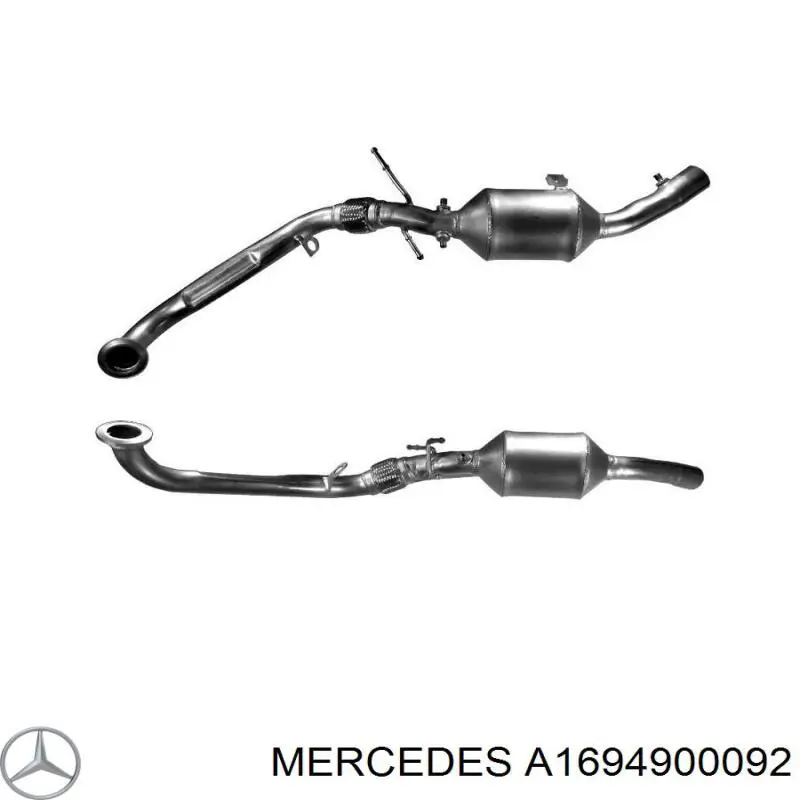 Купити A1694900092 Mercedes Сажевый фільтр