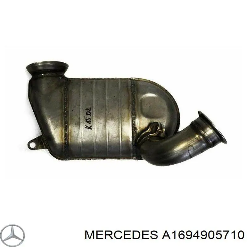 Купити A1694905710 Mercedes Перетворювач відпрацьованих газів