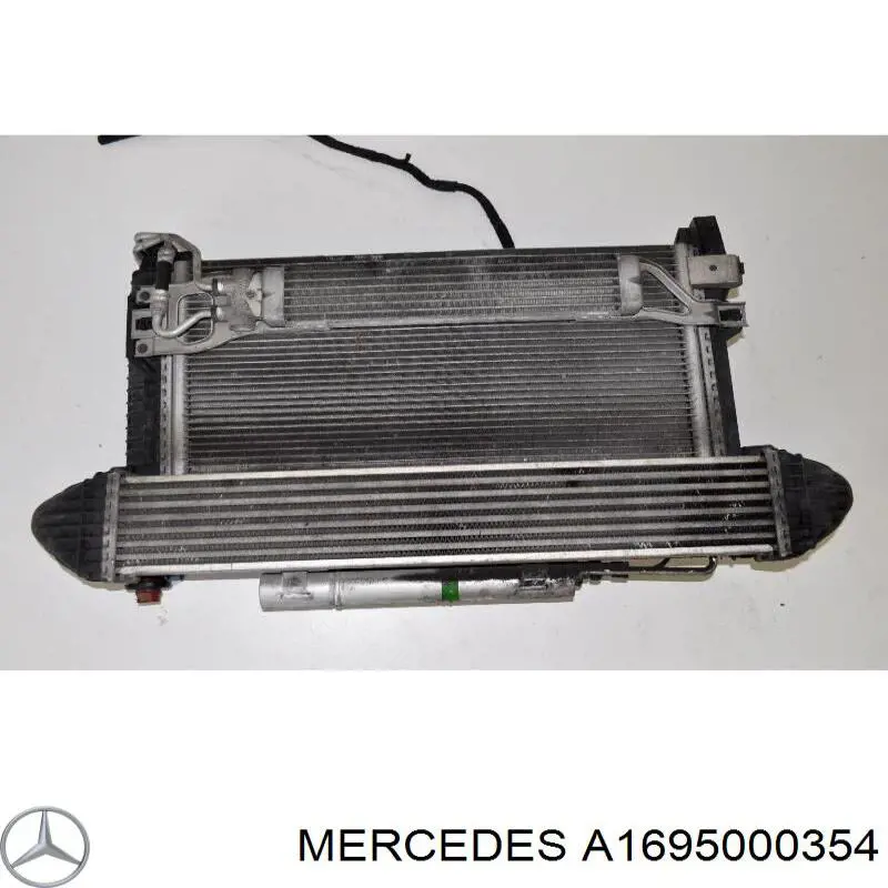 Купити A1695000354 Mercedes Радіатор системи охолодження кондиціонера