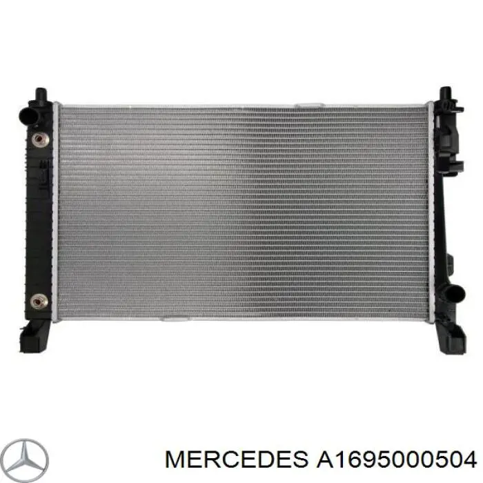 Радіатор основний Mercedes A1695000504 ціна, від 90.55 USD