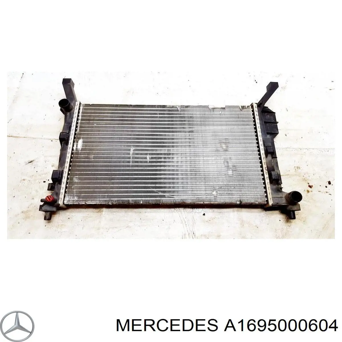 Радіатор основний Mercedes A1695000604 ціна, від 67.26 USD