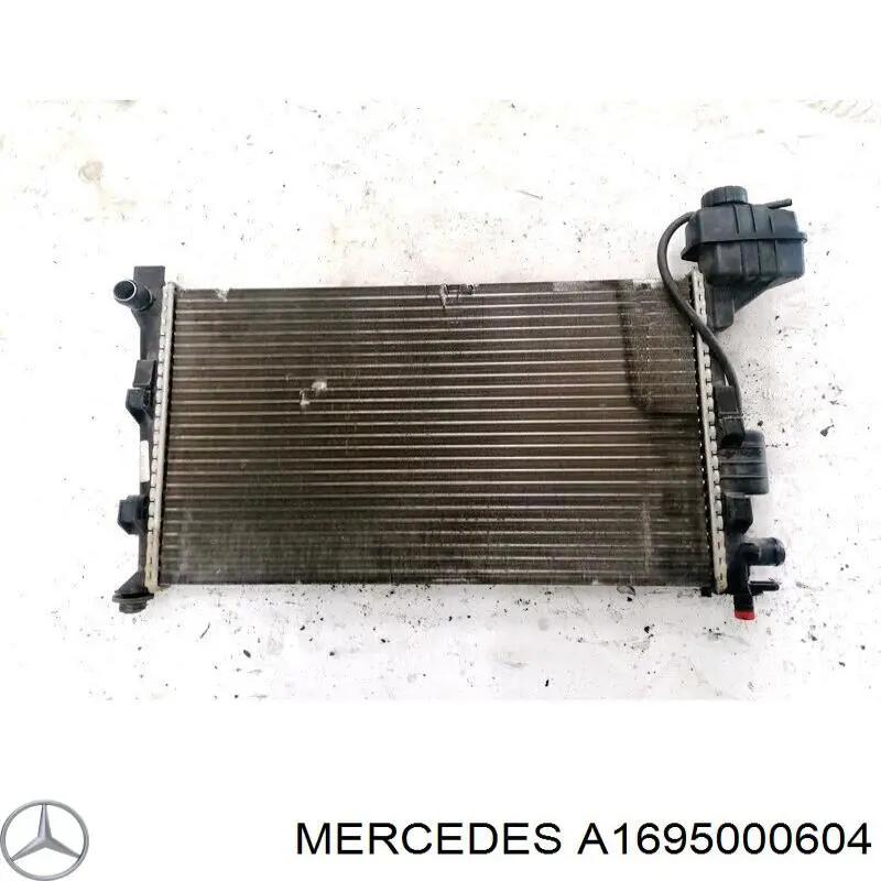 A1695000604 Mercedes Радіатор охолодження двигуна