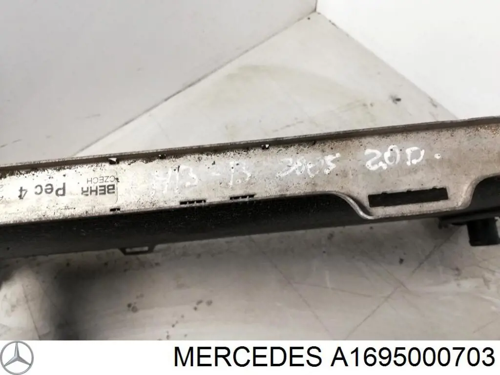 Купити A1695000703 Mercedes Радіатор двигуна