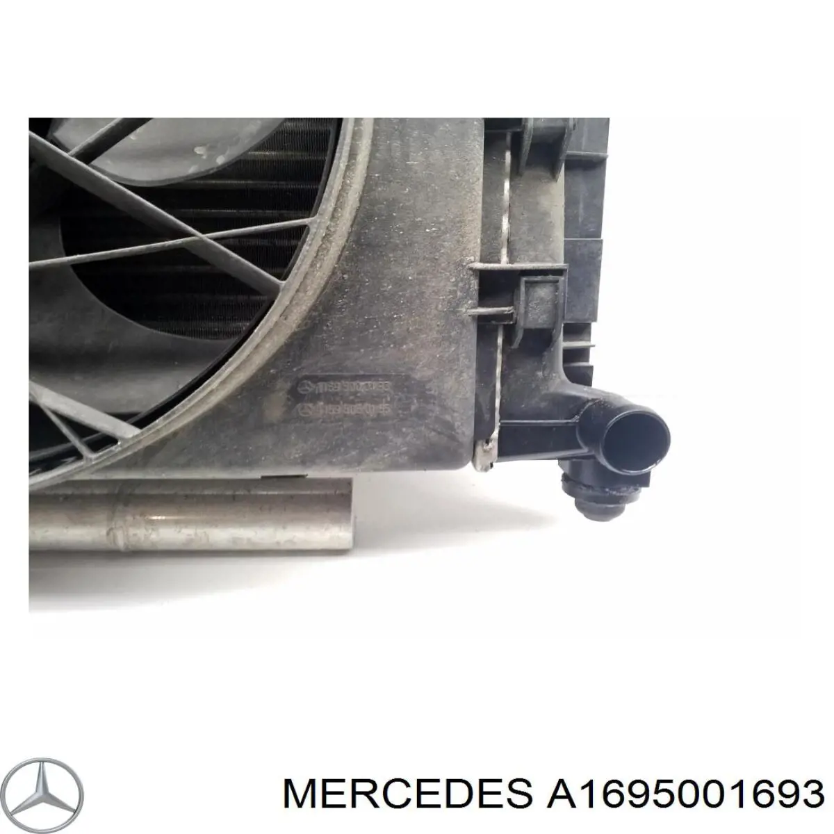 Вентилятор радіатора Mercedes A1695001693 ціна, від 88.69 USD
