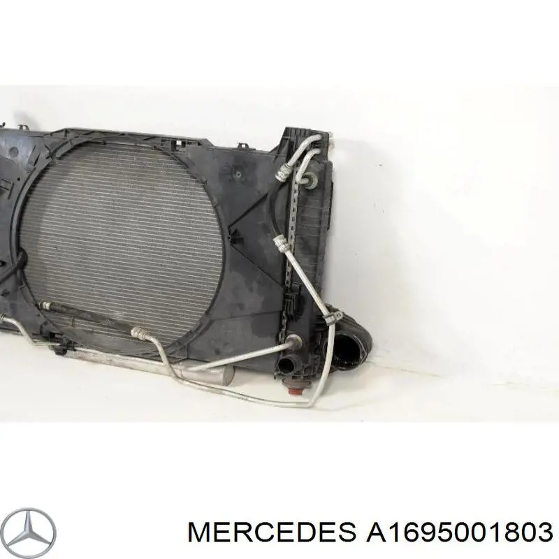 Радіатор основний Mercedes A1695001803 ціна, від 90.17 USD
