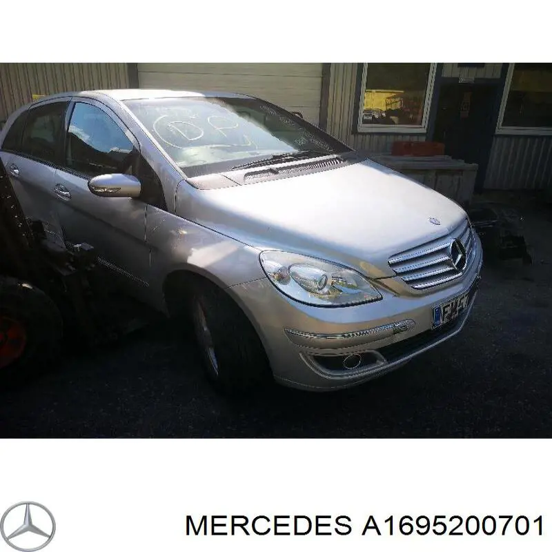 Шланг/патрубок інтеркуллера Mercedes A1695200701