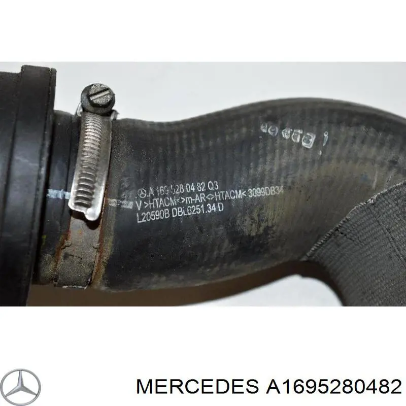 Шланг/патрубок интеркуллера Thermotec DCM136TT ціна, від 29.36 USD