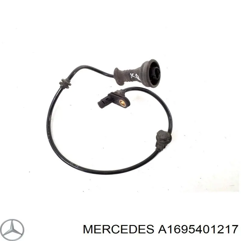 A1695401217 Mercedes датчик airbag задній