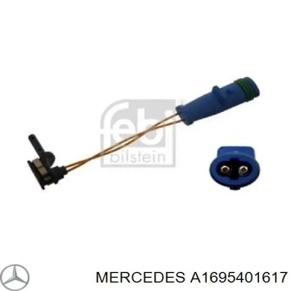 Купити A1695401617 Mercedes Датчик зносу гальмівних колодок