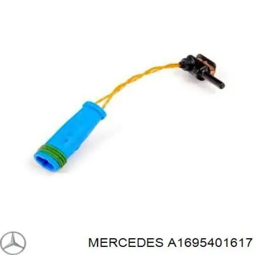 A1695401617 Mercedes датчик зносу гальмівних колодок, передній
