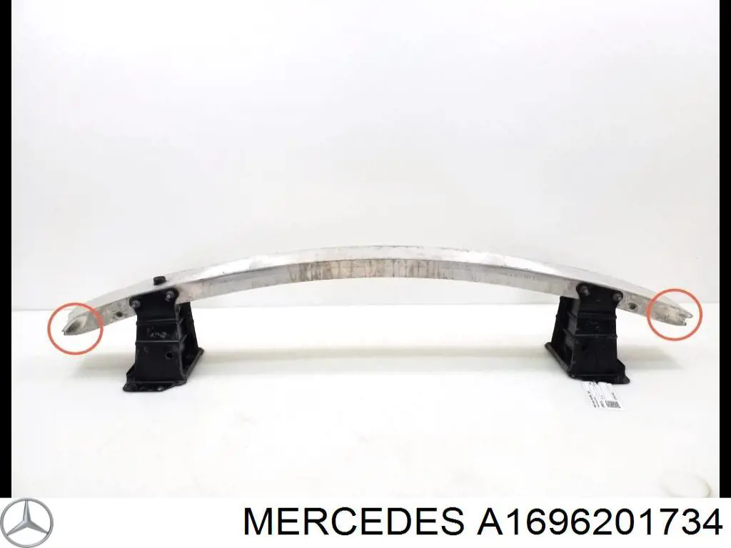 A1696201734 Mercedes підсилювач бампера переднього