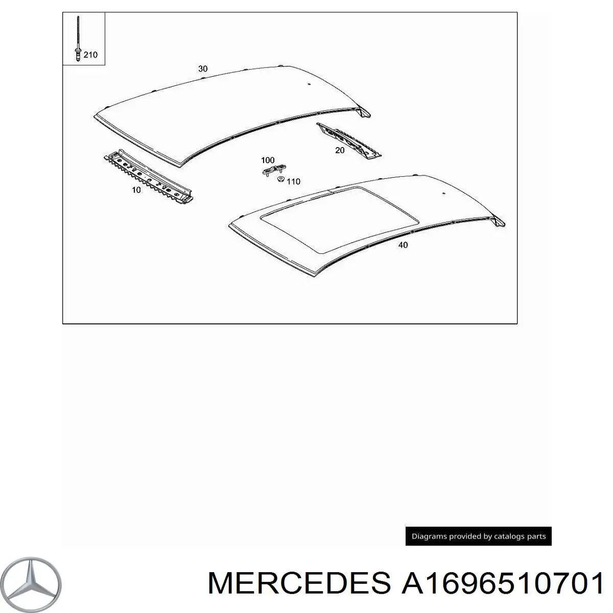  A1696510701 Mercedes