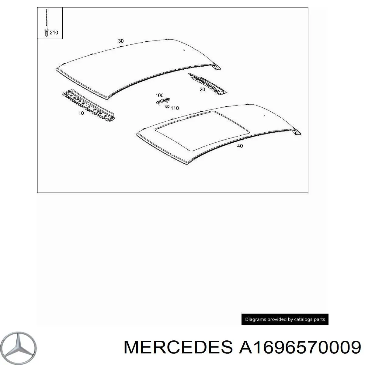  A1696570009 Mercedes