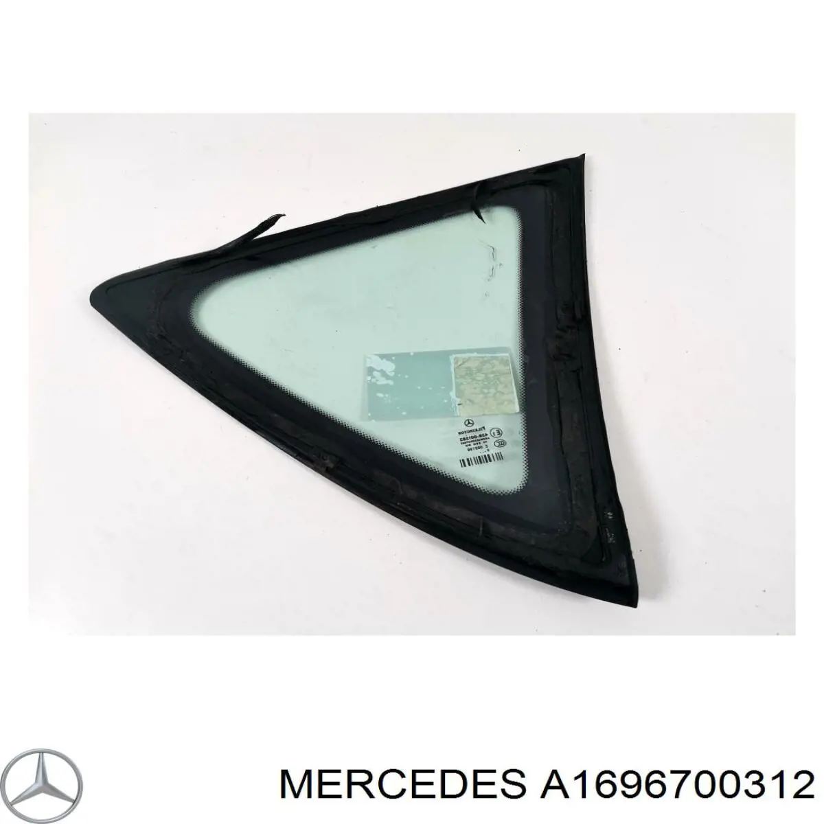 A1696700312 Mercedes Скло багажного відсіку, ліве