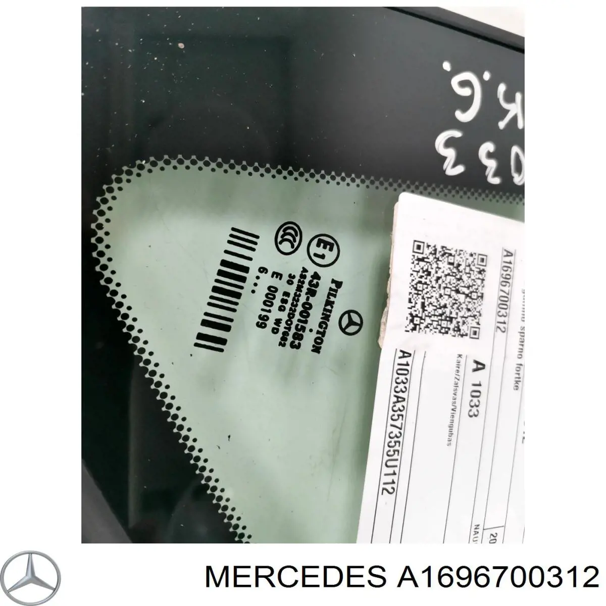 Скло багажника, ліве Mercedes A1696700312 ціна, від 32.93 USD