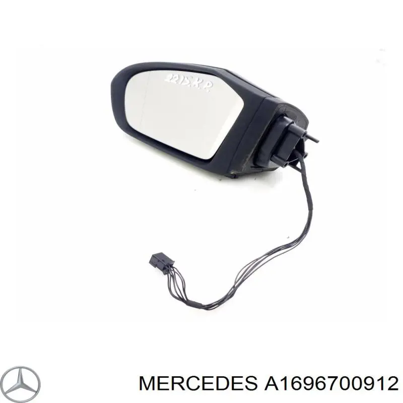 Купити A1696700912 Mercedes Скло багажного відсіку, ліве