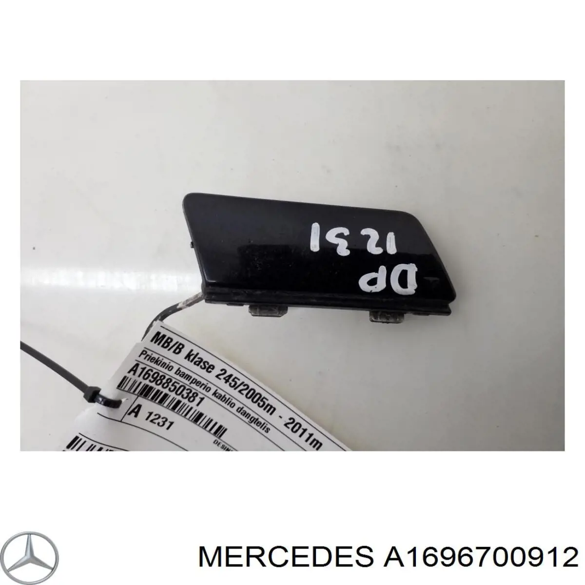 Скло багажника, ліве Mercedes A1696700912 ціна, від 19.00 USD