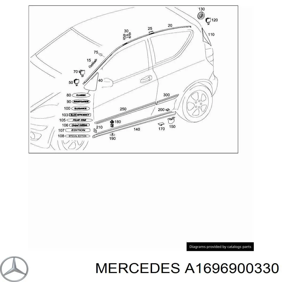 A1696900330 Mercedes 
