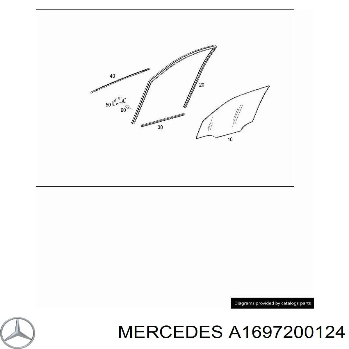 Купити A1697200124 Mercedes 