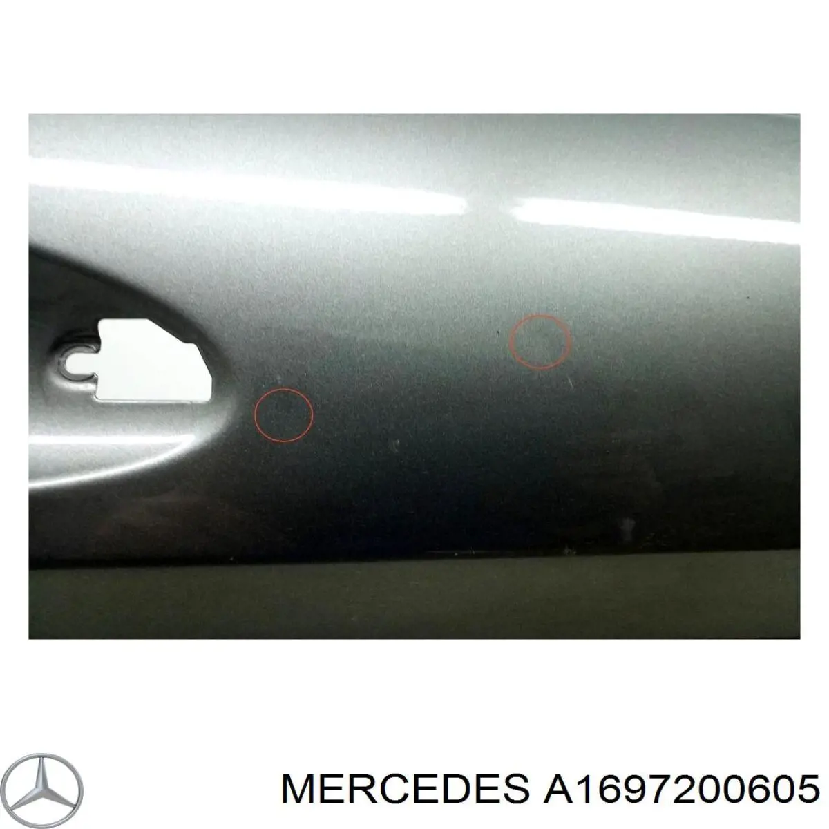 Двері передні, праві Mercedes A1697200605 ціна, від 56.30 USD