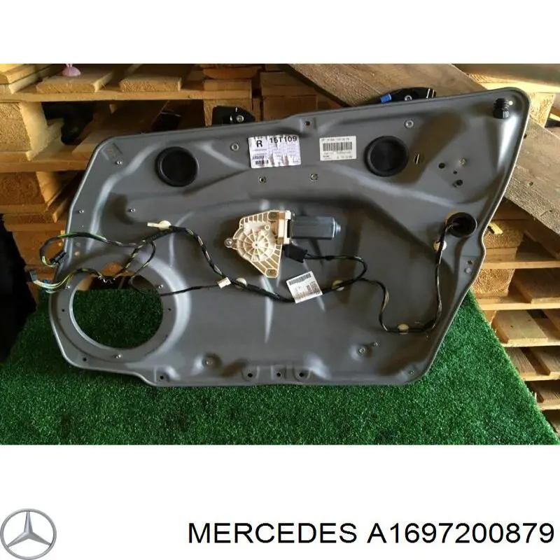 Механізм склопідіймача дверей передніх, правих Mercedes A1697200879 ціна, від 11.77 USD