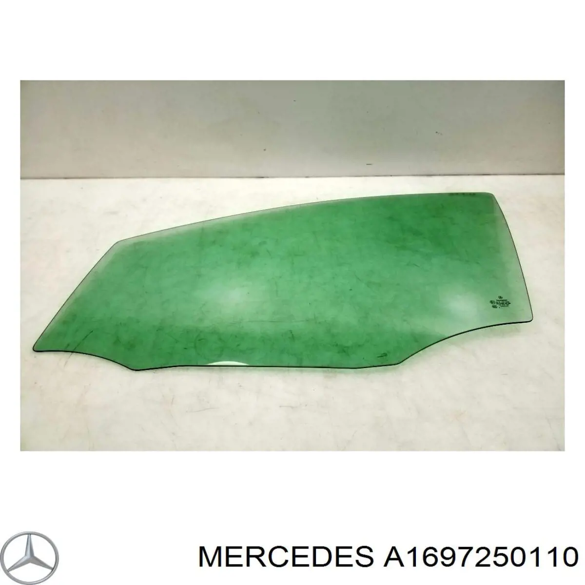 A1697250110 Mercedes Скло водійських дверей