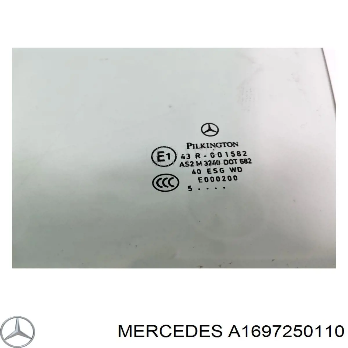 Скло передніх дверей, лівою Mercedes A1697250110 ціна, від 22.80 USD