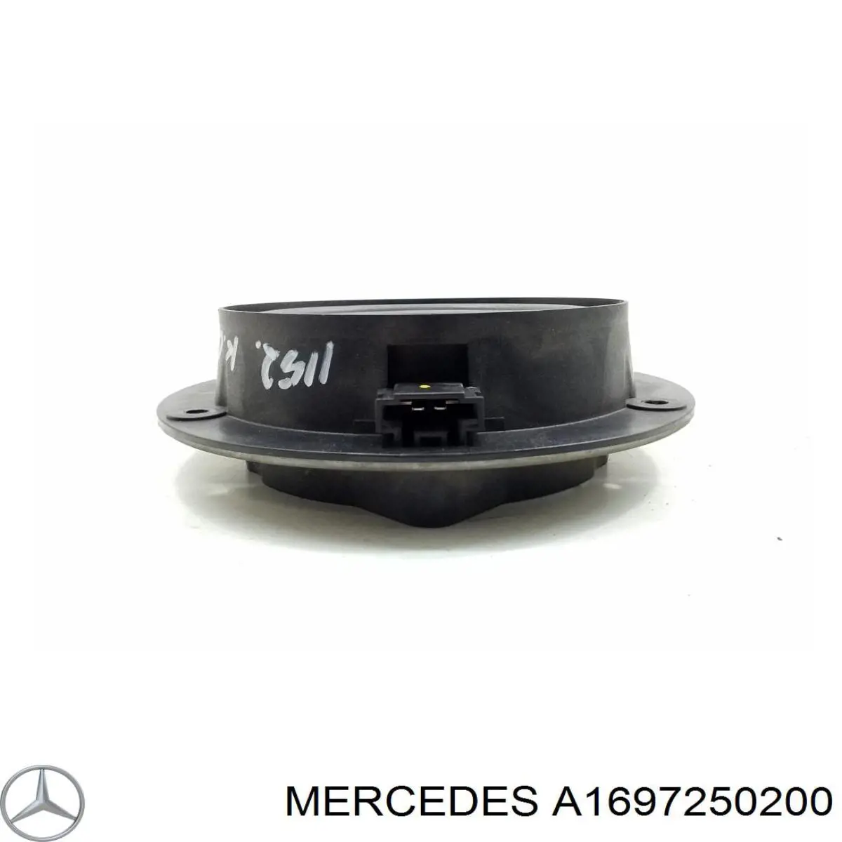 Скло передніх дверей, правою A1697250200 Mercedes
