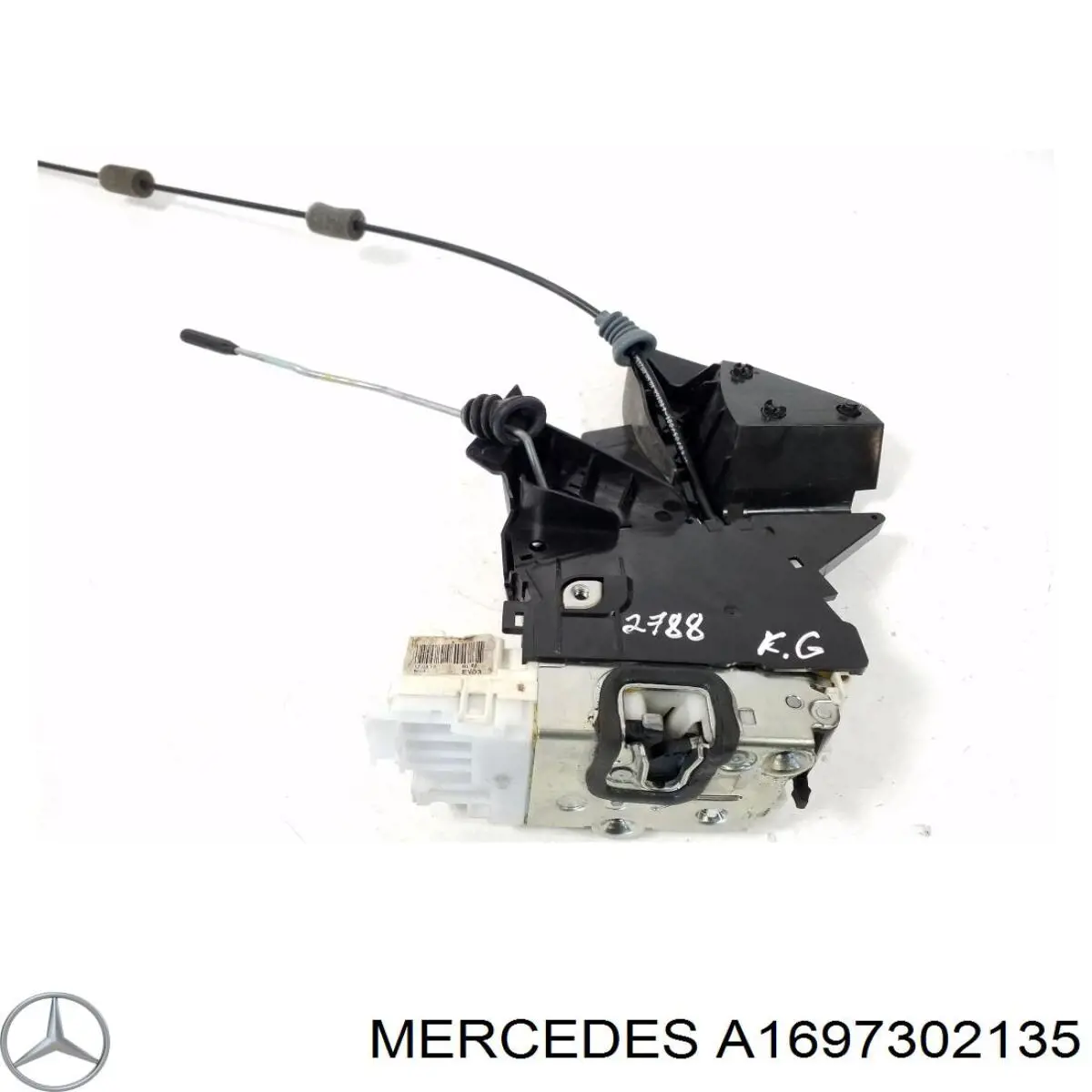 Замок задньої двері, лівої Mercedes A1697302135 ціна, від 45.50 USD