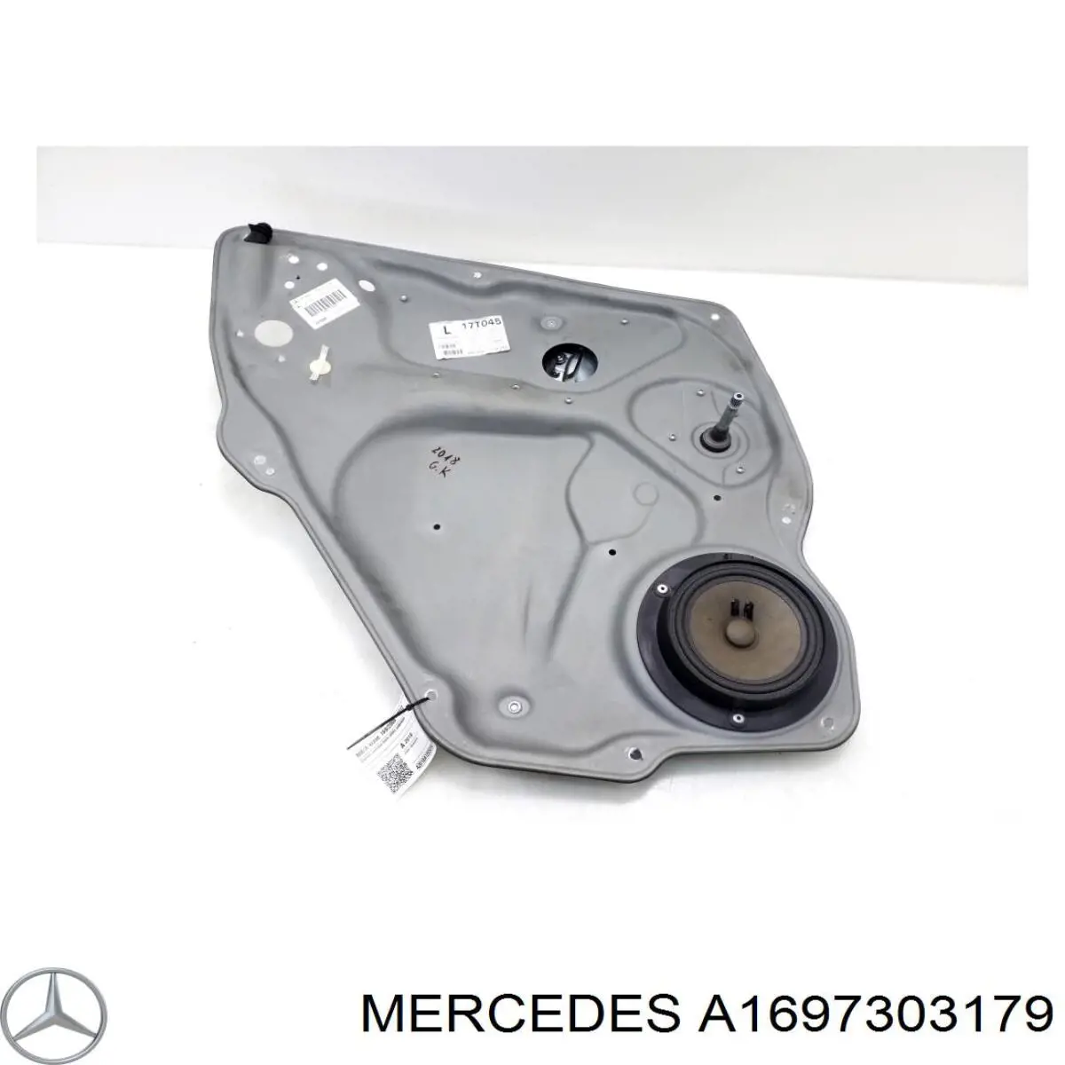 Купити A1697303379 Mercedes Механізм склопідіймача двері задньої, лівої