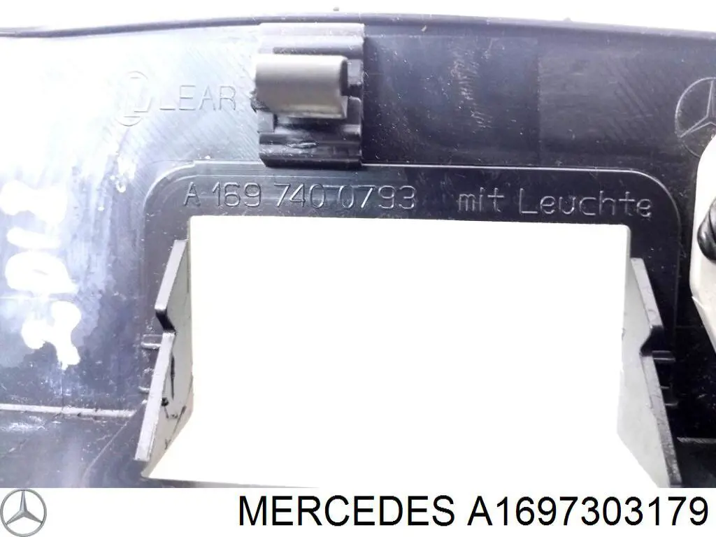 Купити A1697303179 Mercedes Механізм склопідіймача двері задньої, лівої