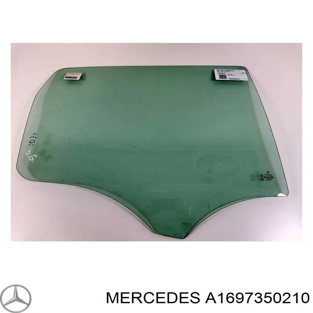 Скло заднє праве Mercedes A1697350210 ціна, від 21.09 USD