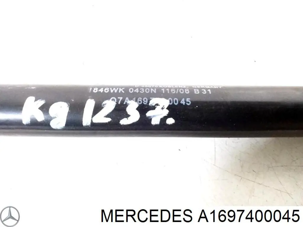 Амортизатор двері задньої Mercedes A1697400045 ціна, від 8.88 USD
