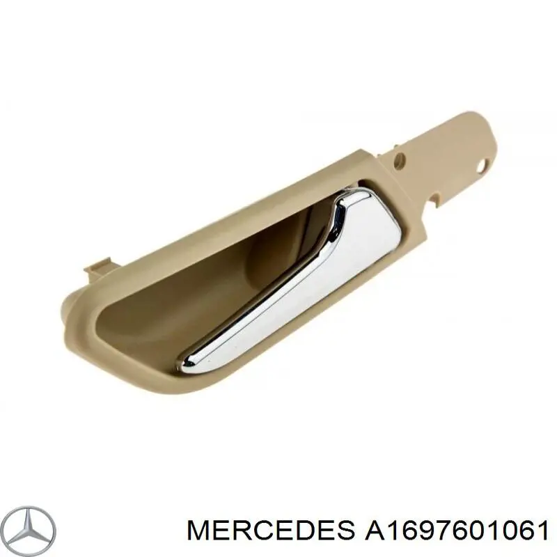 A1697601061 Mercedes Ручка двері правою внутрішня перед/зад